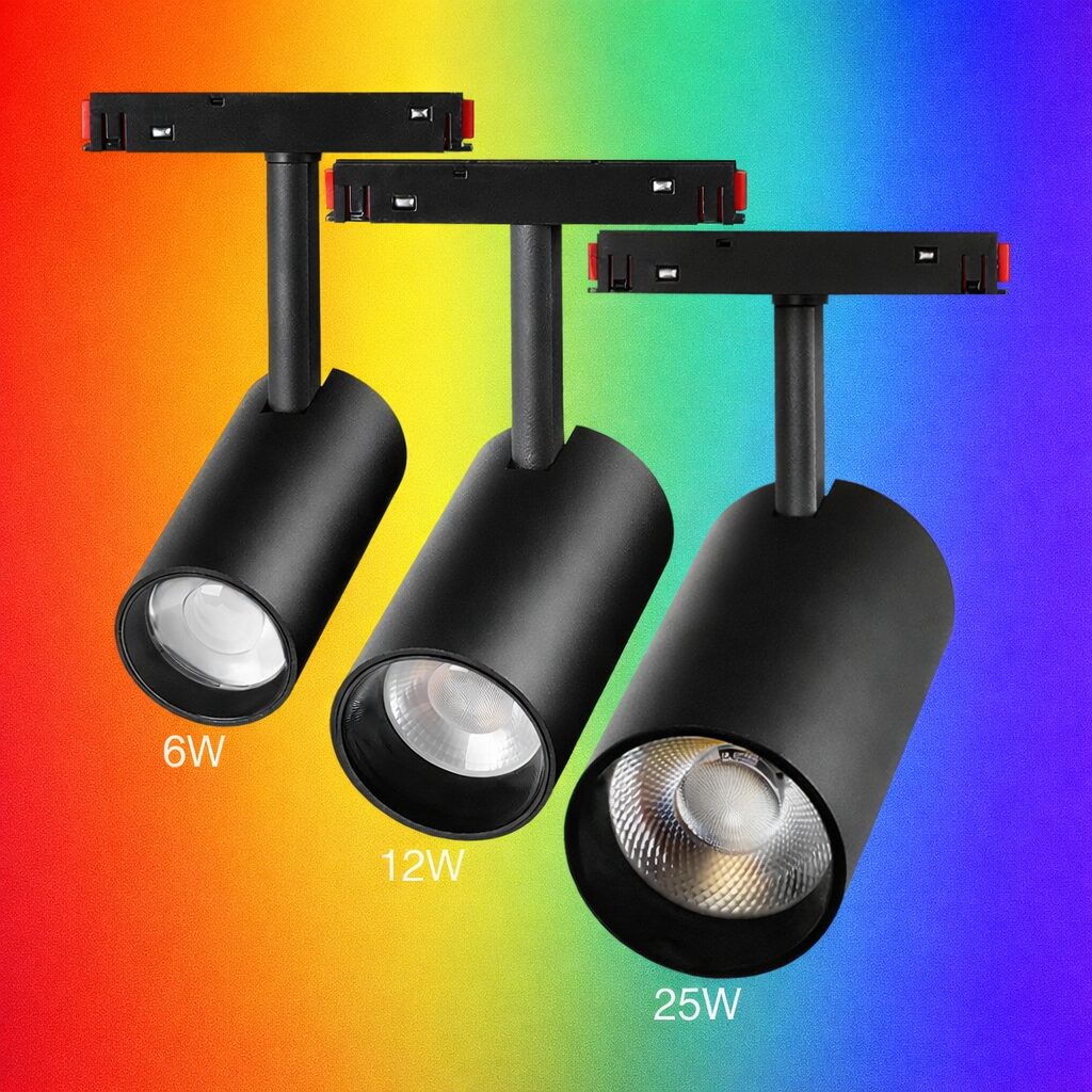 RGB+CCT Spot valgustid Magnetsiinii süsteemile