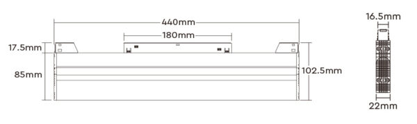 Suunatav lineaarvalgusti CCT 20W Zigbee 3.0+2.4G - Image 6