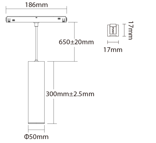 Magnetsiini rippvalgusti 48V  RGB+CCT 9W Zigbee 3.0 + 2.4G - Image 5