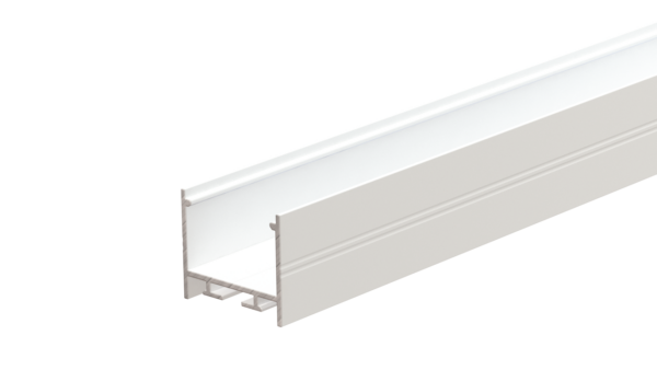 valge alumiinium profiil 2m led valgusribale