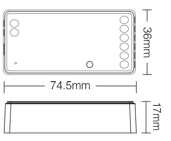 5 in 1 kontroller 2,4GHz - Image 6