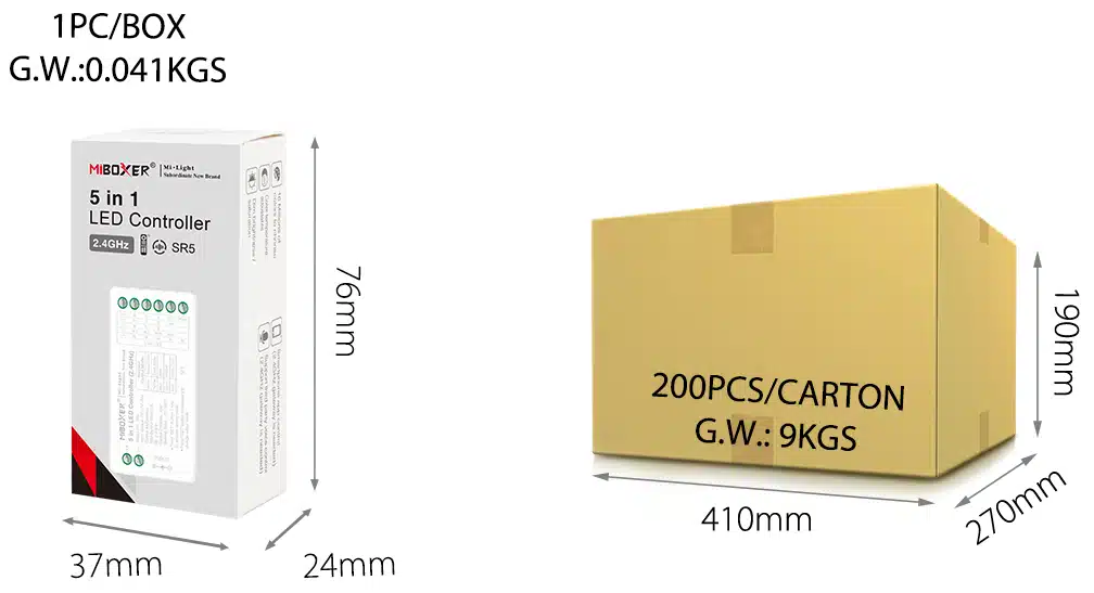 5 in 1 kontroller 2,4GHz - Image 8