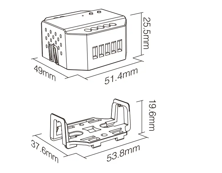 Kompaktne 230V TRIAC dimmer moodul LED valgustuse juhtimiseks