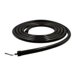 Neon LED Flex Ø22mm must 24V ümmargune 360° valgus LED neoon toru dekoratiiv- ja arhitektuurvalgustuseks