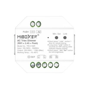 LED dimmer 230V 300W WiFi + 2.4GHz RF + Push