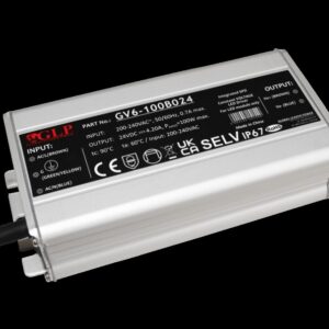 Toiteplokk 100W 12V 6.25A CV – metallkorpus, IP67