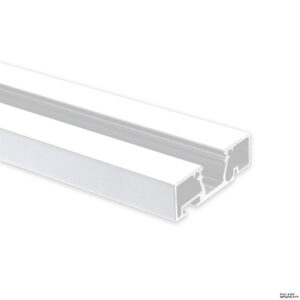 Kardinaprofiil 1-ne, 2m, valge RAL9010, LED ribale kuni 10 mm