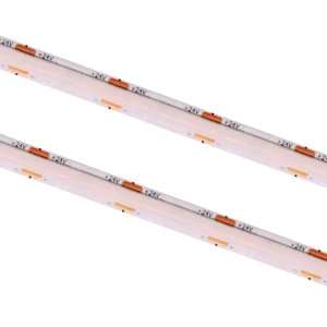 SOB LED-riba 24 V, 12 W/m, 3000 K, 1560 lm/m, CRI 92, 8mm, IP20