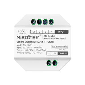 2,4 GHz nutilüliti PUSH-juhtimisega