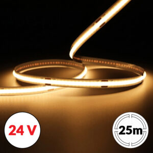 COB LED-riba 24 V, 5 W/m, 3000 K, CRI >90, IP20